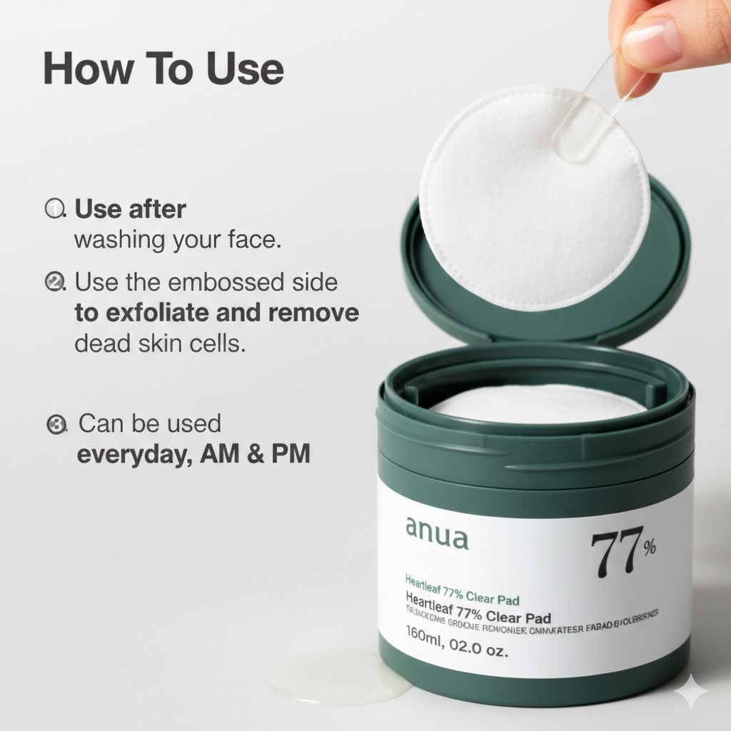 Anua Heartleaf 77% Clear Pad