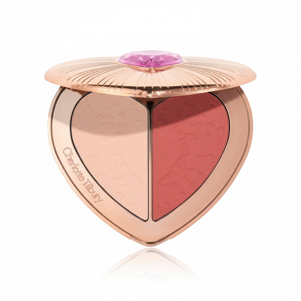 Charlotte Tilbury - Soulmates Face Palette - PILLOW TALK FLAWLESS PEACH
