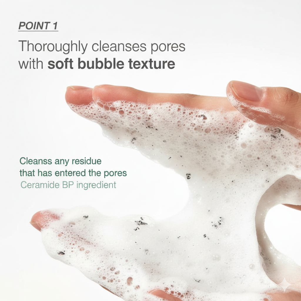 ANUA - HEARTLEAF QUERCETINOL PORE DEEP CLEANNSING FOAM