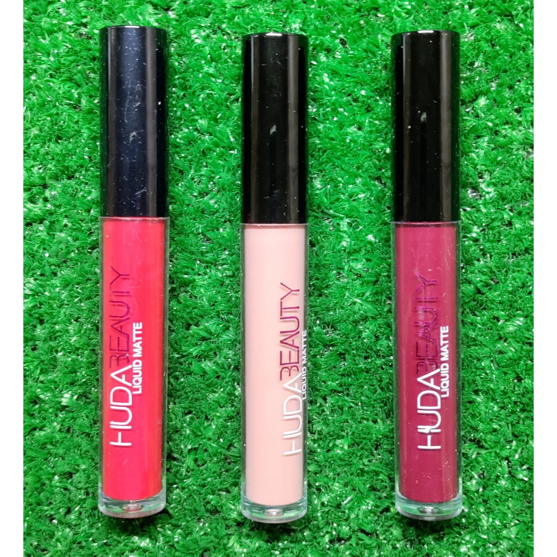 Huda Beauty Liquid Matte Lipgloss for girls (random color) - pack of 6